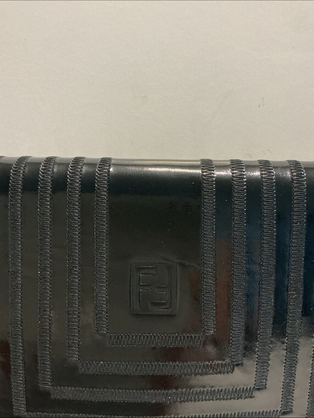 Fendi Vintage Leather Clutch Bag - Picture 2 of 9